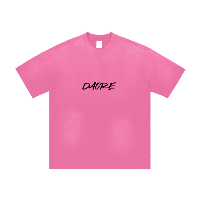 Hand-Frayed Sunfade T-Shirt #RU0046