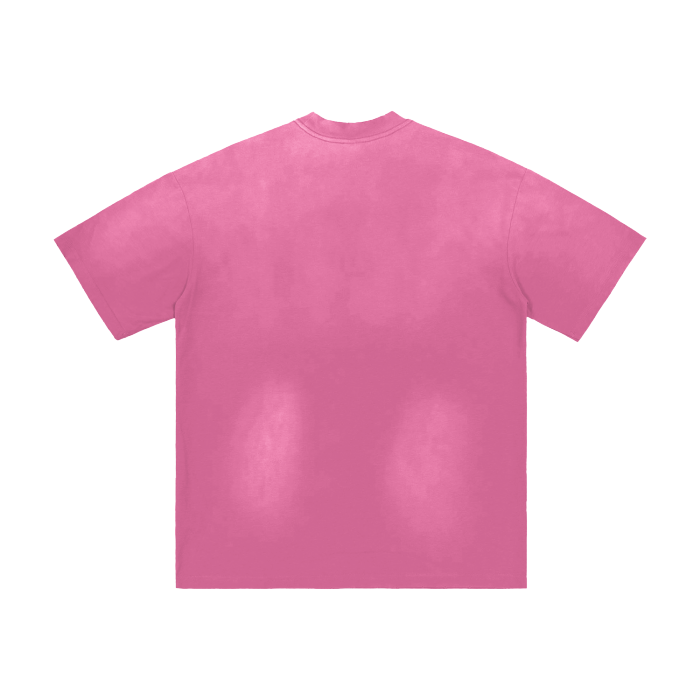 Hand-Frayed Sunfade T-Shirt #RU0046